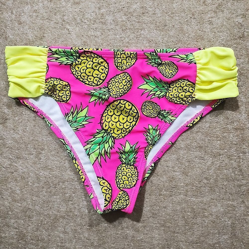 Peter Miller New York Tropical Pineapple Bikini Bottom -B